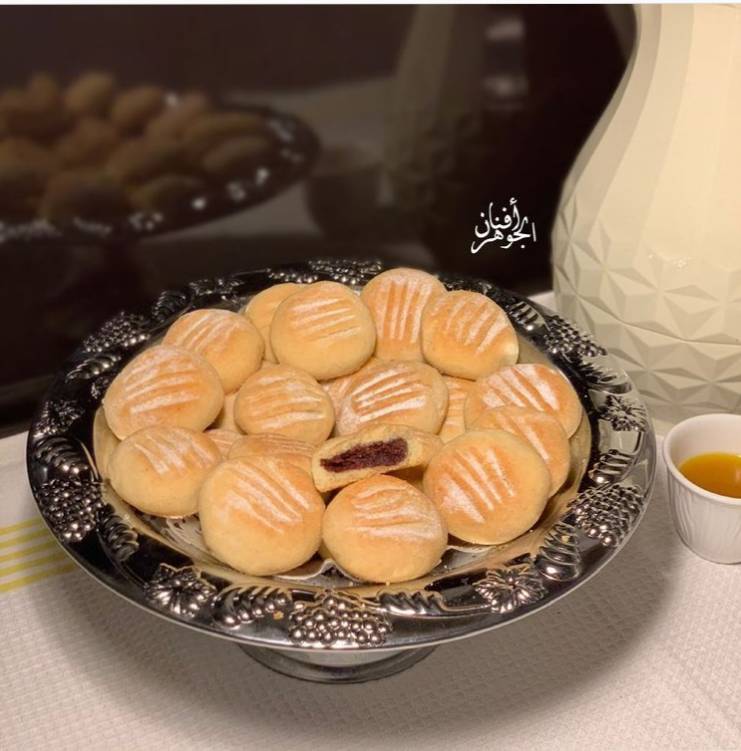 معمول العيد أفنان معمول العيد بالدقيق