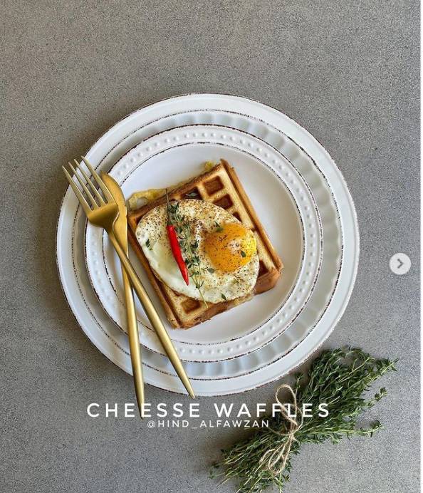 وافل التوست المالح طريقة عمل وافل التوست المالح بالأجبان