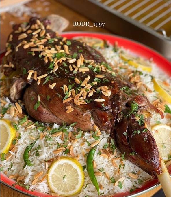 كتف خروف بالفرن طريقة عمل كتف خروف بالفرن