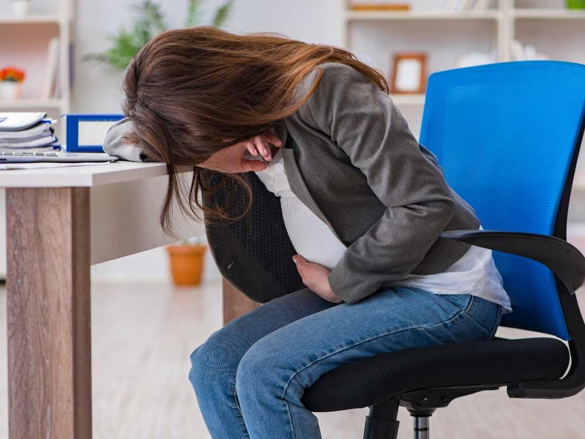 أوجاع الحمل في الشهر الأول