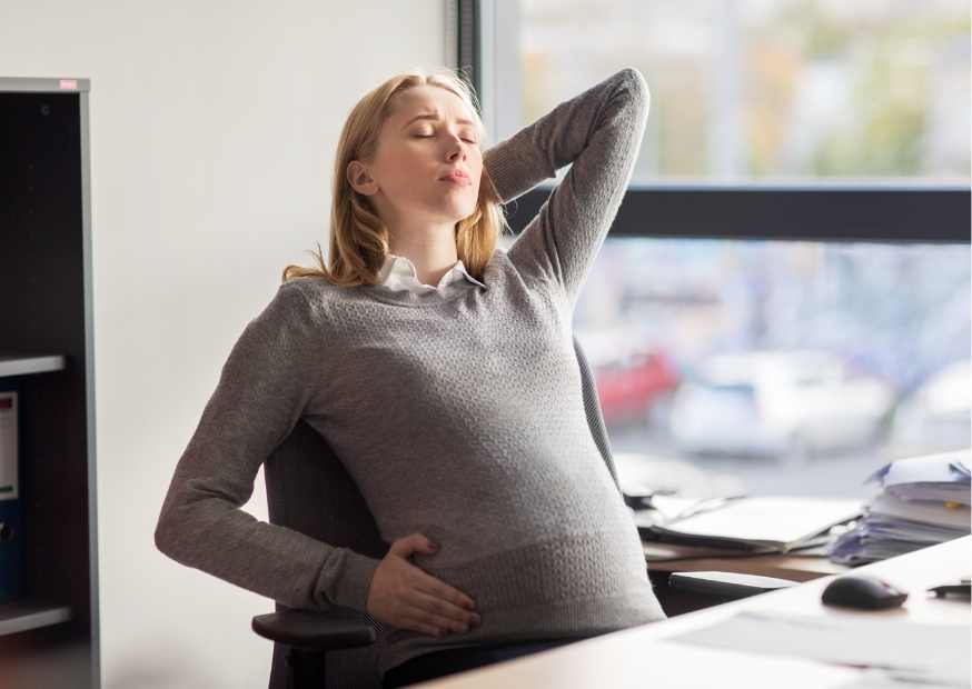 التعب والإرهاق للحامل