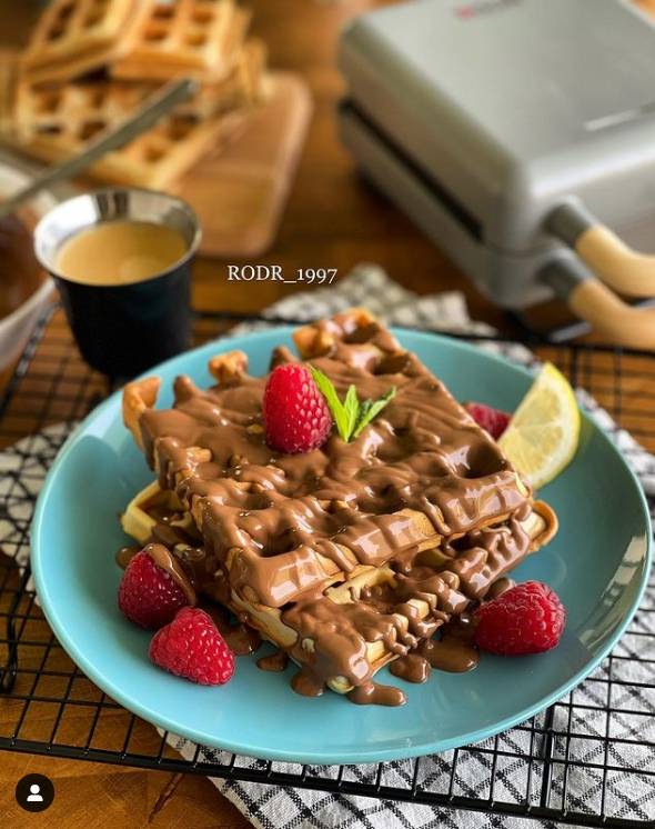 طريقة عمل الوافل المقرمش
