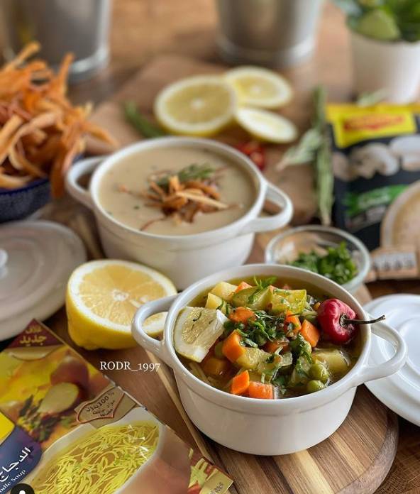 شوربة ماجي بالدجاج