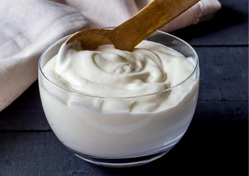 ماسك الزبادي للشعر