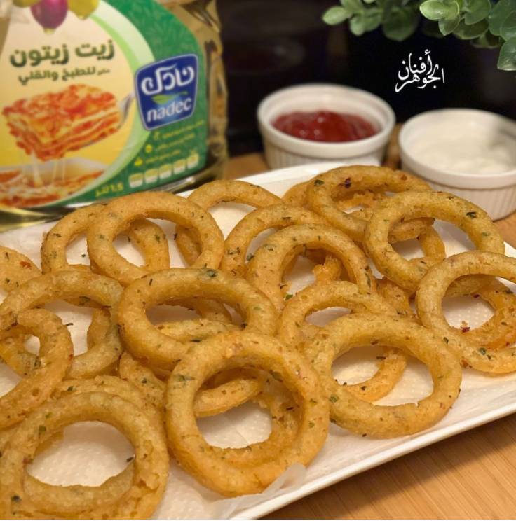 طريقة عمل حلقات البطاطس