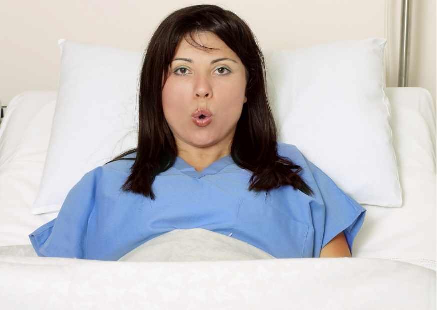 علاج ضيق التنفس عند الحامل