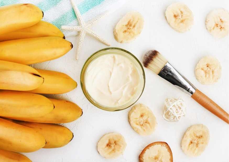 طريقة عمل ماسك الموز للوجه