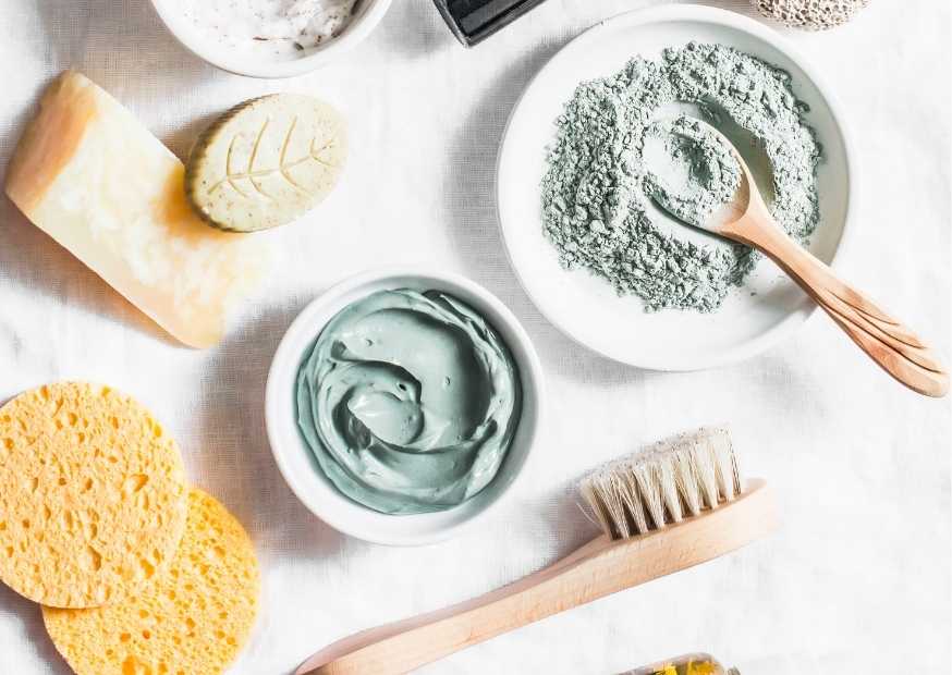 ماسك الشاي الأخضر ماسك الشاي الأخضر للحبوب