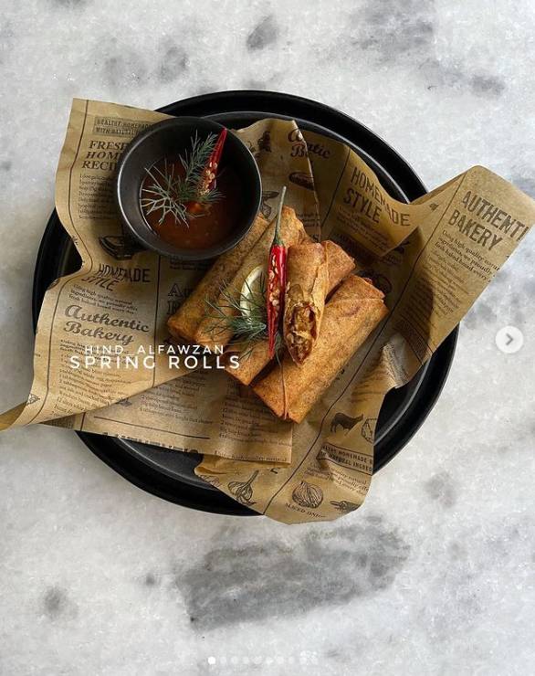 طريقة عمل سبرينغ رول بالدجاج