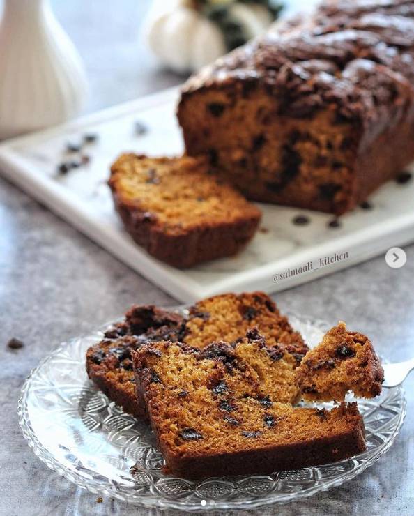 كيكة اليقطين بالشيكولاتة طريقة عمل كيكة اليقطين بالشيكولاتة