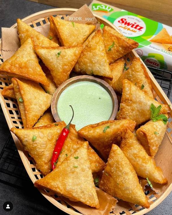 السمبوسة الهندية بالبطاطس