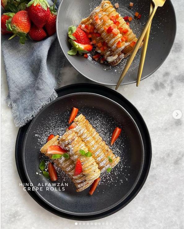 الكريب الحلو مثل المطاعم