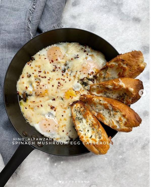 بيض بالسبانخ طريقة عمل بيض بالسبانخ