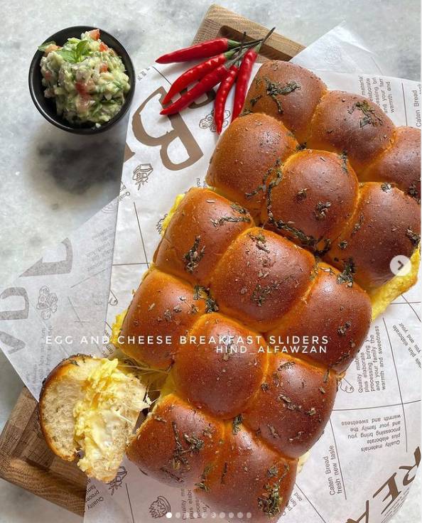 سلايدر البيض بالجبن طريقة عمل سلايدر البيض بالجبن