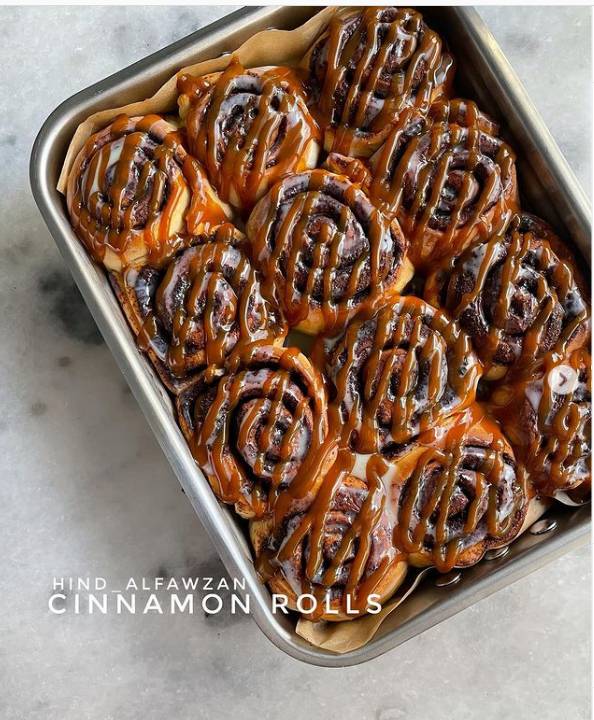 طريقة عمل سينامون رول بالقرفة