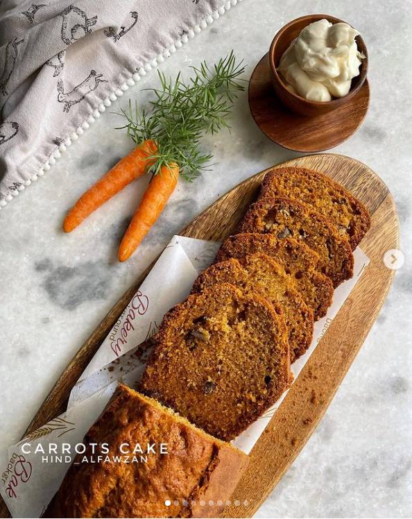 طريقة عمل كعكة الجزر