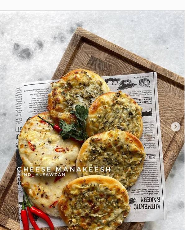 مناقيش الجبن طريقة عمل مناقيش الجبن