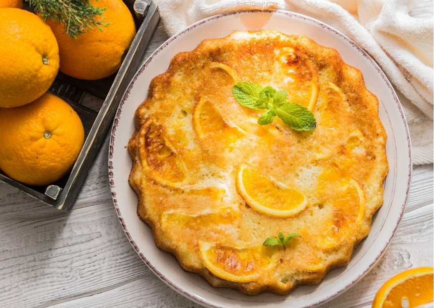 طريقة عمل كيكة البرتقال الاسفنجية طريقة عمل كيكة البرتقال الاسفنجية