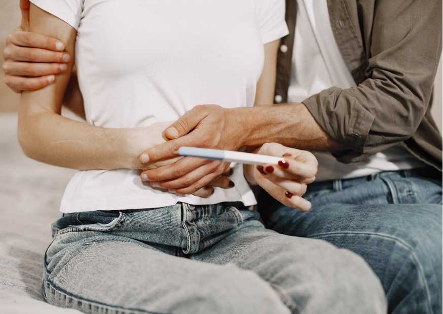 وقت ظهور الحمل في التحليل المنزلي وقت ظهور الحمل في التحليل المنزلي