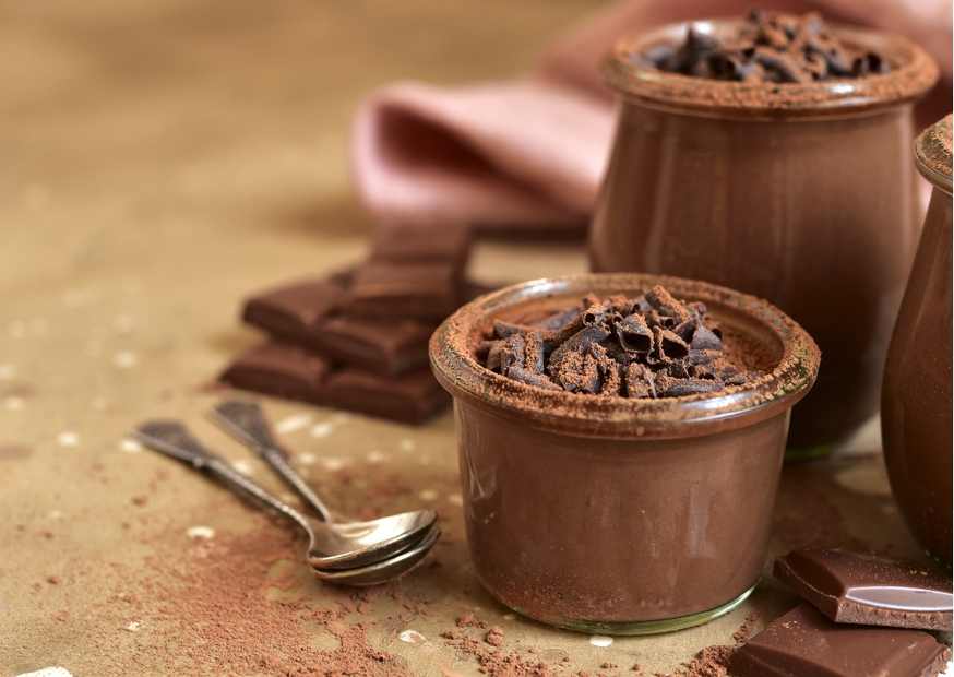 طريقة عمل مهلبية الشيكولاتة بالكاكاو الخام