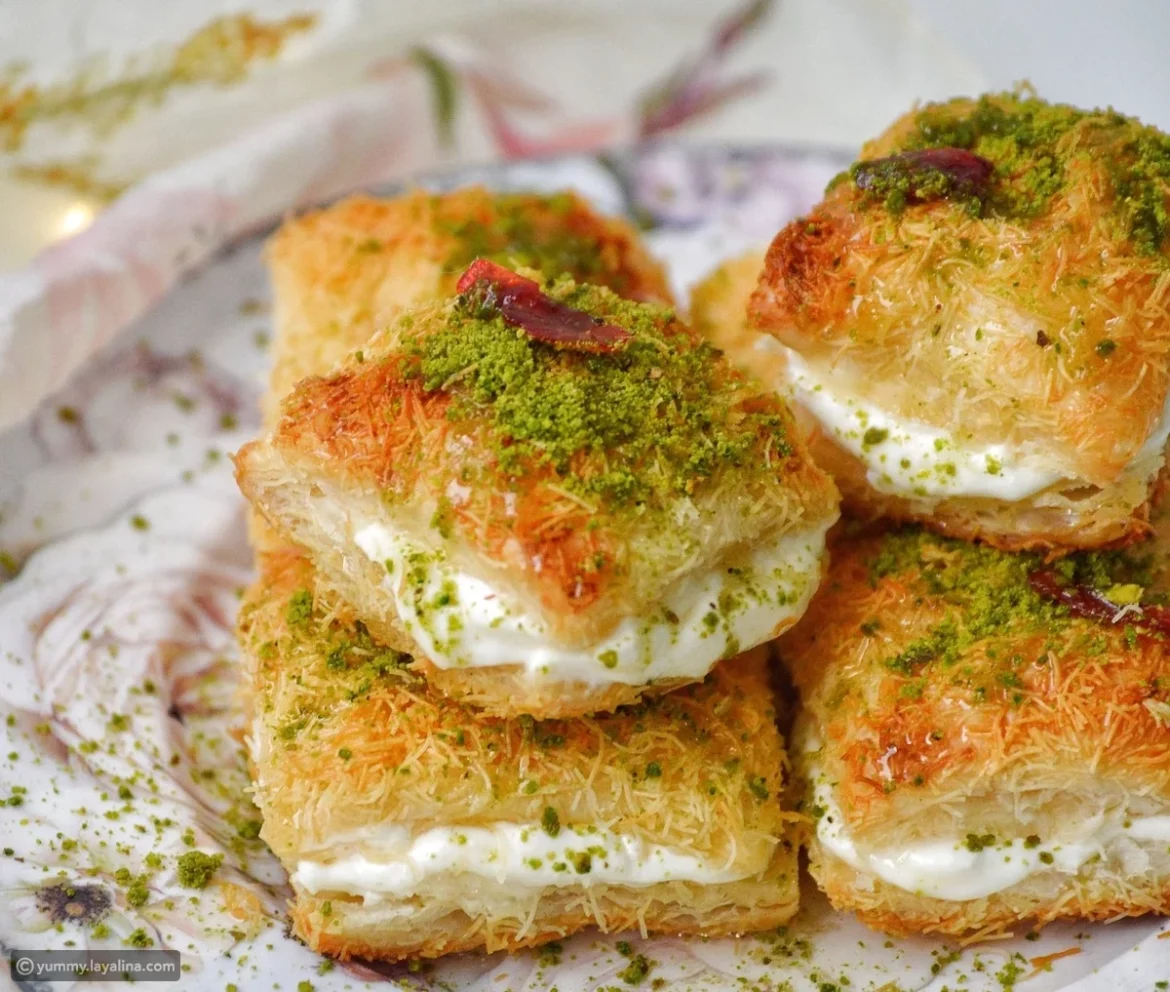 طريقة عمل المهلبية للكنافة وحشوات