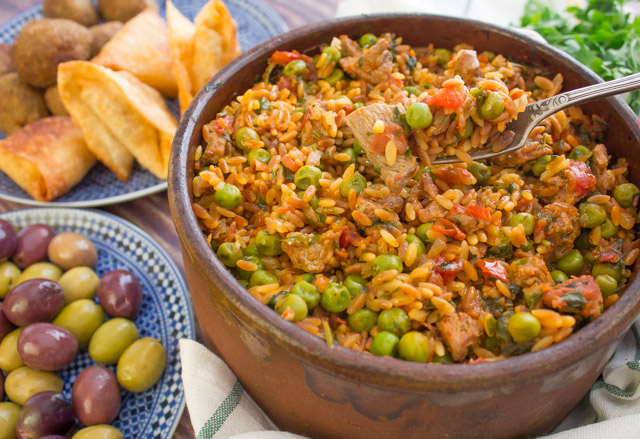 طريقة عمل لسان العصفور في الفرن